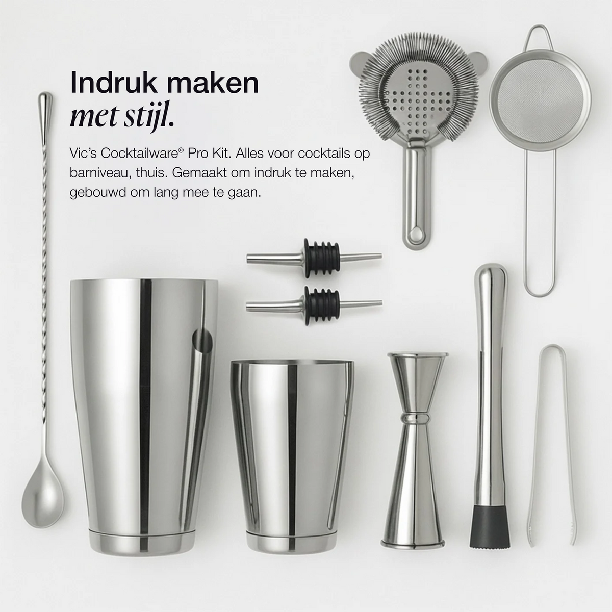 Cocktail Pro Set (Meest Gekozen)